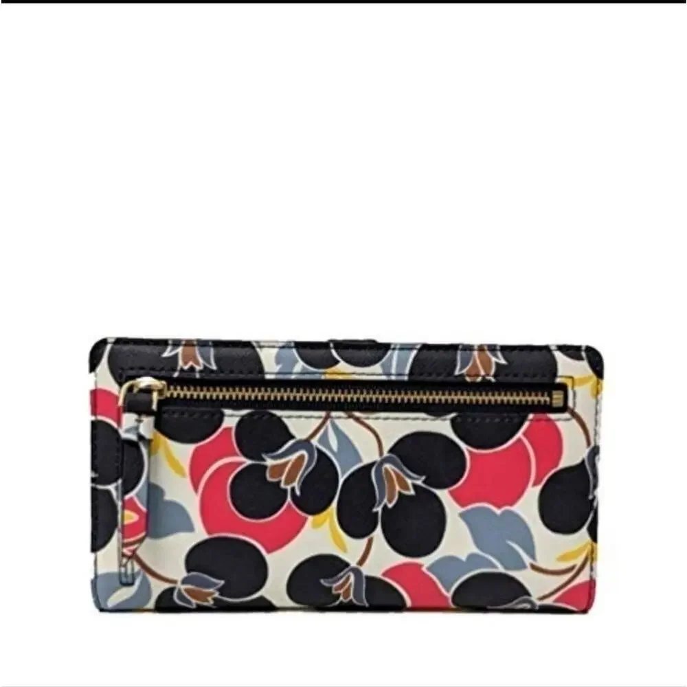 Kate Spade Cameron Breezy Floral Bi Fold Wallet